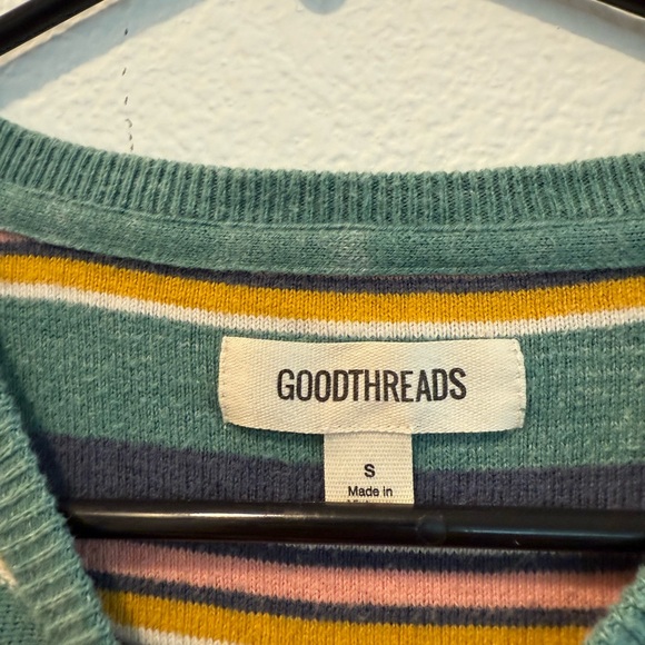 Goodthreads Multicolor Striped Sweater - Picture 2 of 3